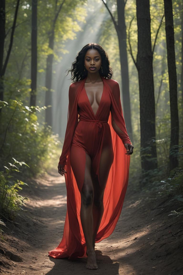 Photify AI prompt preview for Forest Transparent Red Cloak pack - 240 - 2025-04-27T12:37:19.684Z