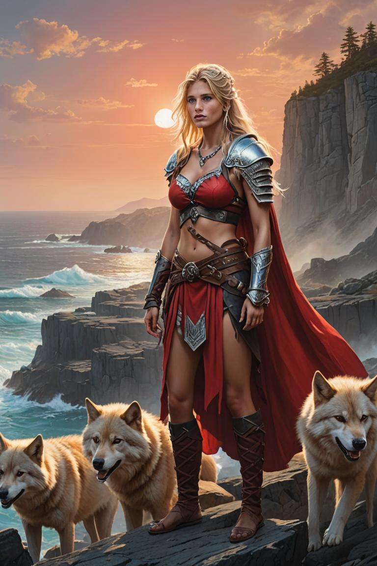 Photify AI prompt preview for Barbarian Wolf Queen pack - 240 - 2026-01-07T08:19:01.880Z