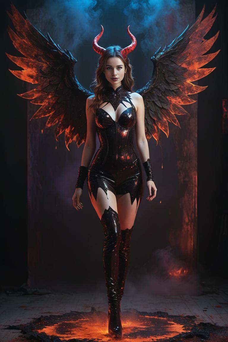 Photify AI prompt preview for Demons Vs Angels pack - 240 - 2025-10-06T06:34:29.329Z