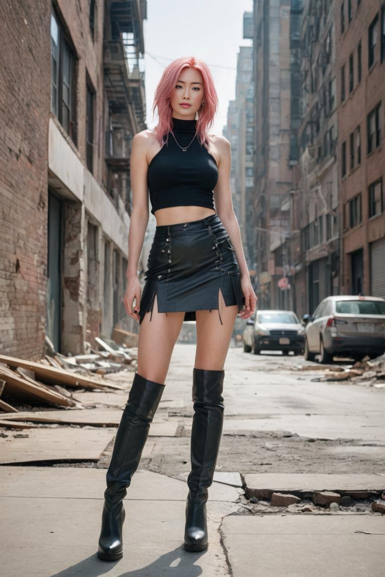 Photify AI prompt preview for Latex Urban Warrior pack - 240 - 2025-05-31T00:19:15.761Z