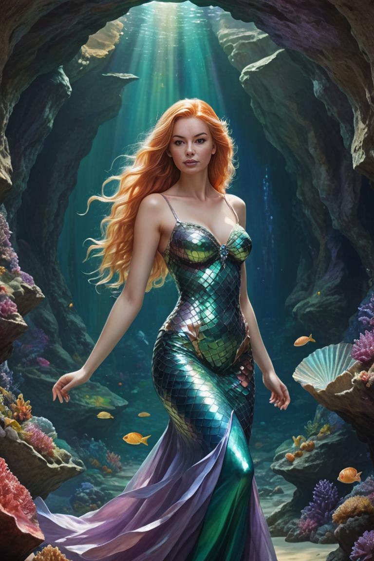 Photify AI prompt preview for Disney : Ariel ✨ pack - 240 - 2025-05-09T07:23:19.032Z