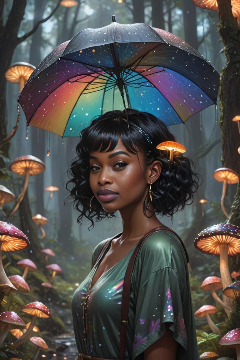 Photify AI prompt preview for Girls In Rain With Umbrella pack - 240 - 2025-04-20T16:15:57.741Z