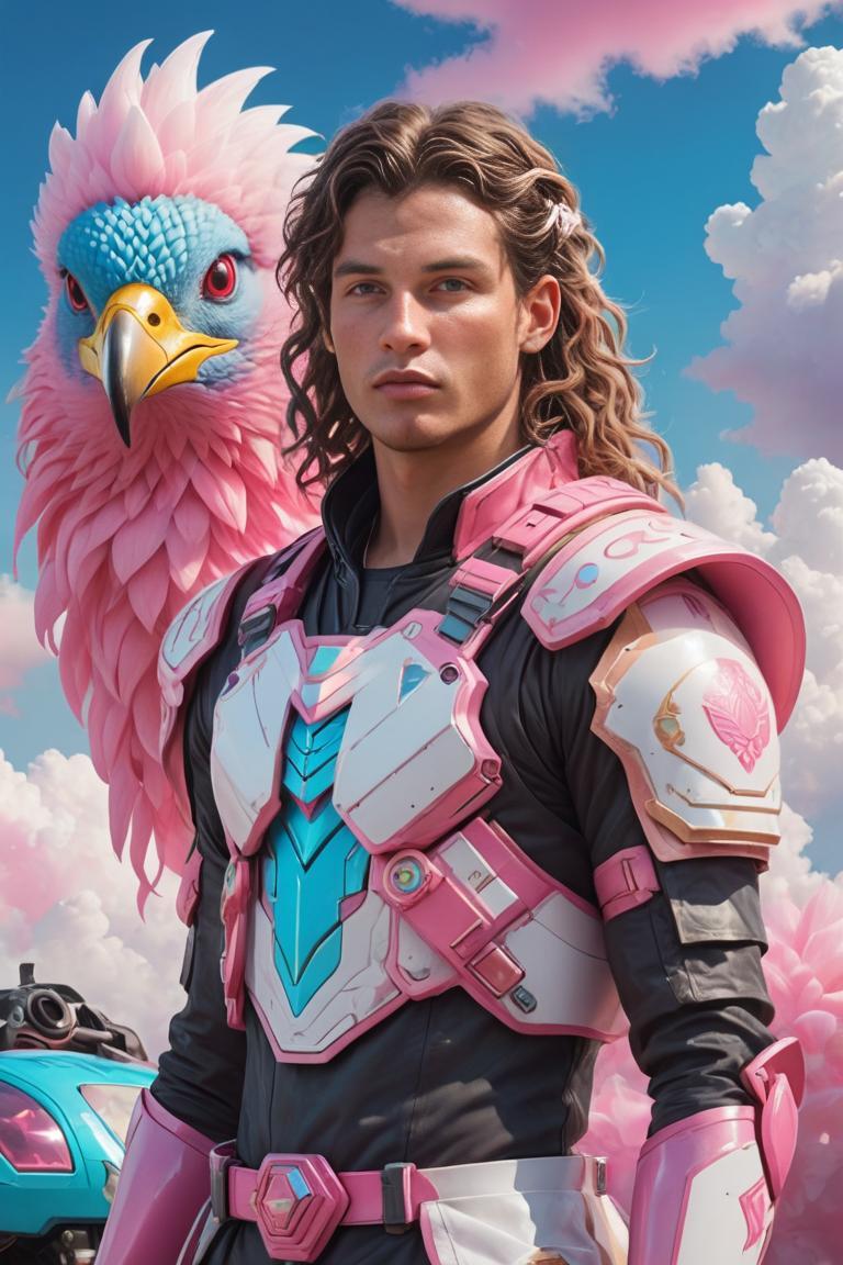 Photify AI prompt preview for Neon Warrior Dream pack - 240 - 2025-11-05T02:21:17.386Z