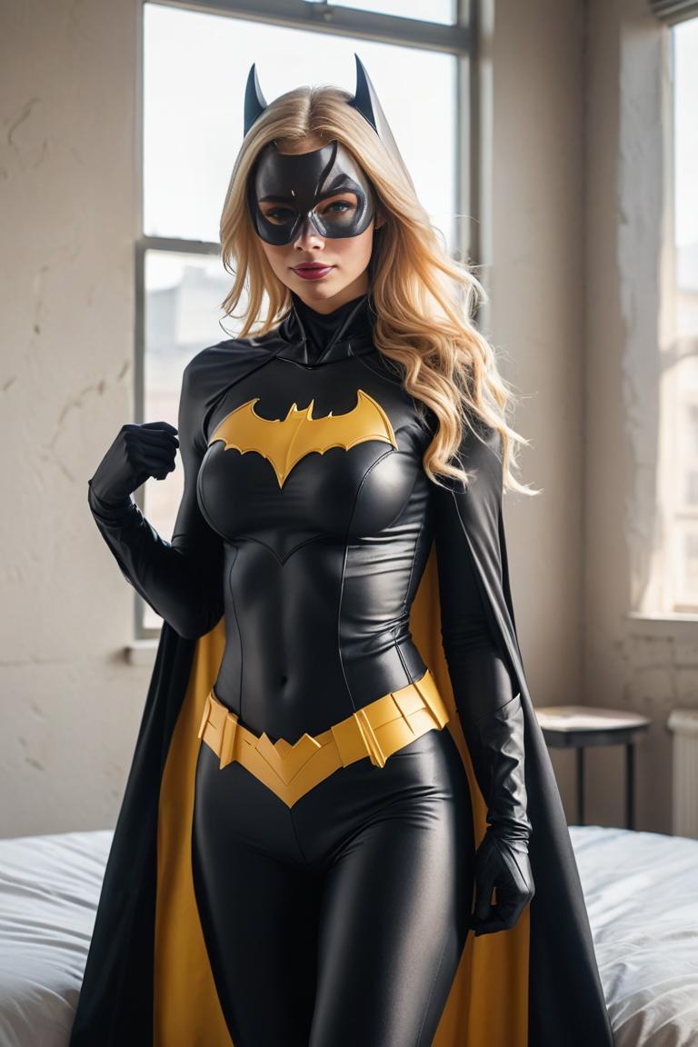 Photify AI prompt preview for Batgirl Cosplay pack - 240 - 2025-08-23T22:43:06.055Z