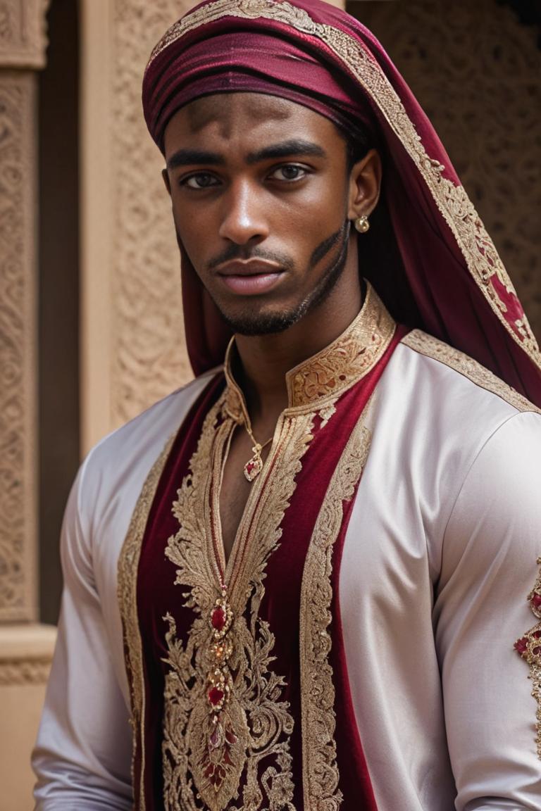 Photify AI prompt preview for Arab Glamour pack - 240 - 2025-06-20T06:14:43.986Z