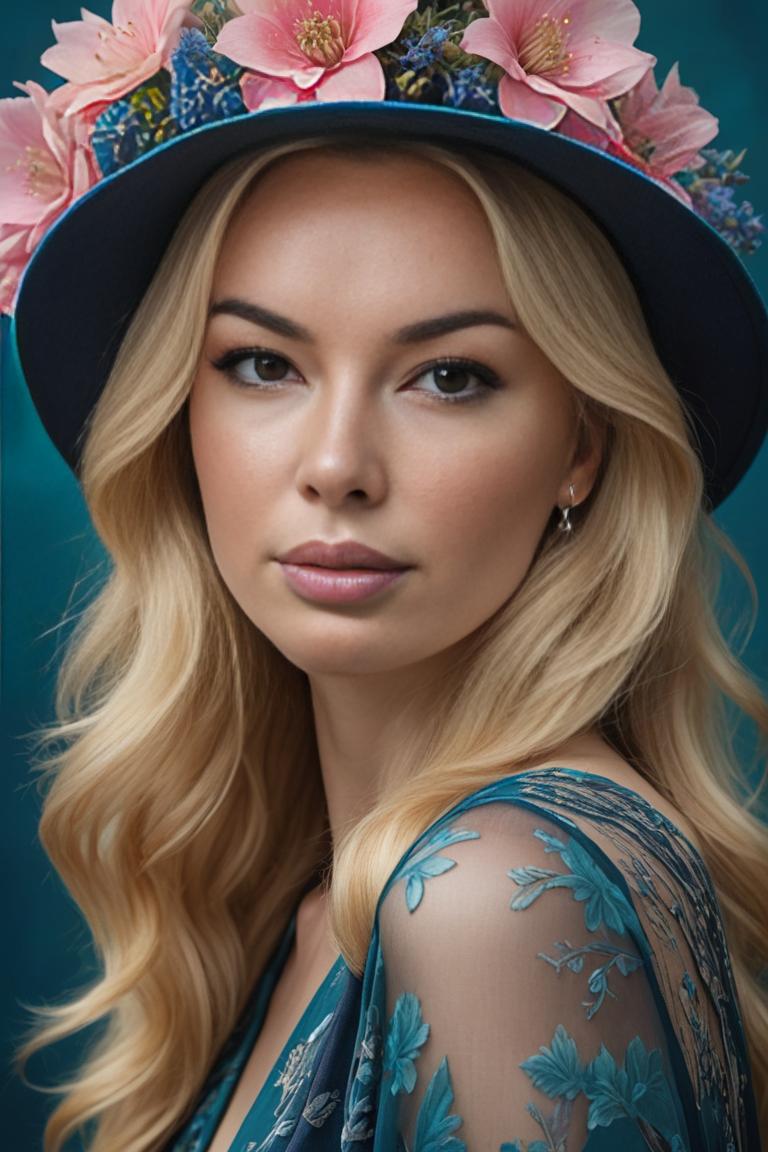 Photify AI prompt preview for Teal Portrait pack - 240 - 2025-04-26T17:09:54.764Z