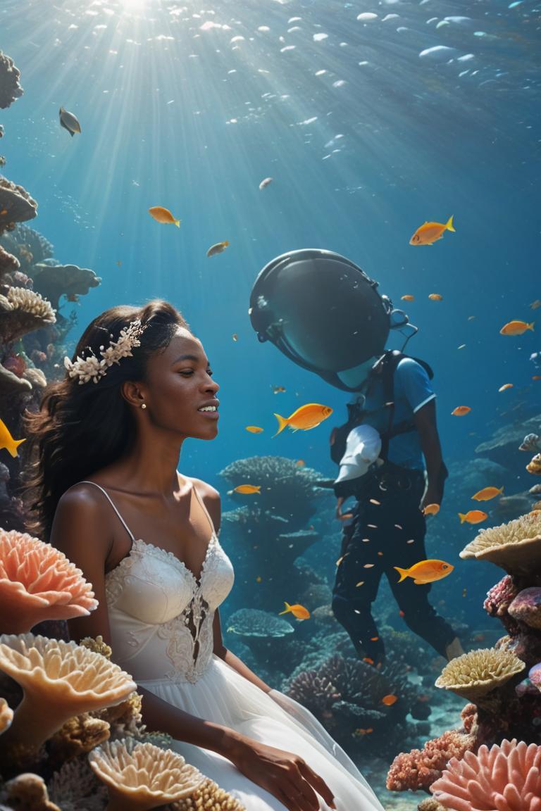 Photify AI prompt preview for Underwater Wedding pack - 240 - 2025-07-13T18:35:44.272Z