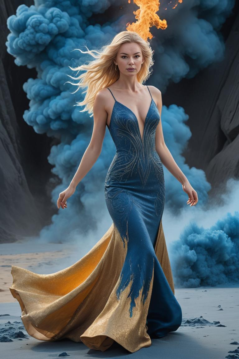 Photify AI prompt preview for Flame & Blue pack - 240 - 2025-05-31T00:10:05.466Z