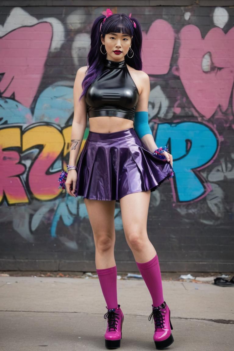 Photify AI prompt preview for Cheer Latex Style pack - 240 - 2025-06-23T07:43:13.945Z