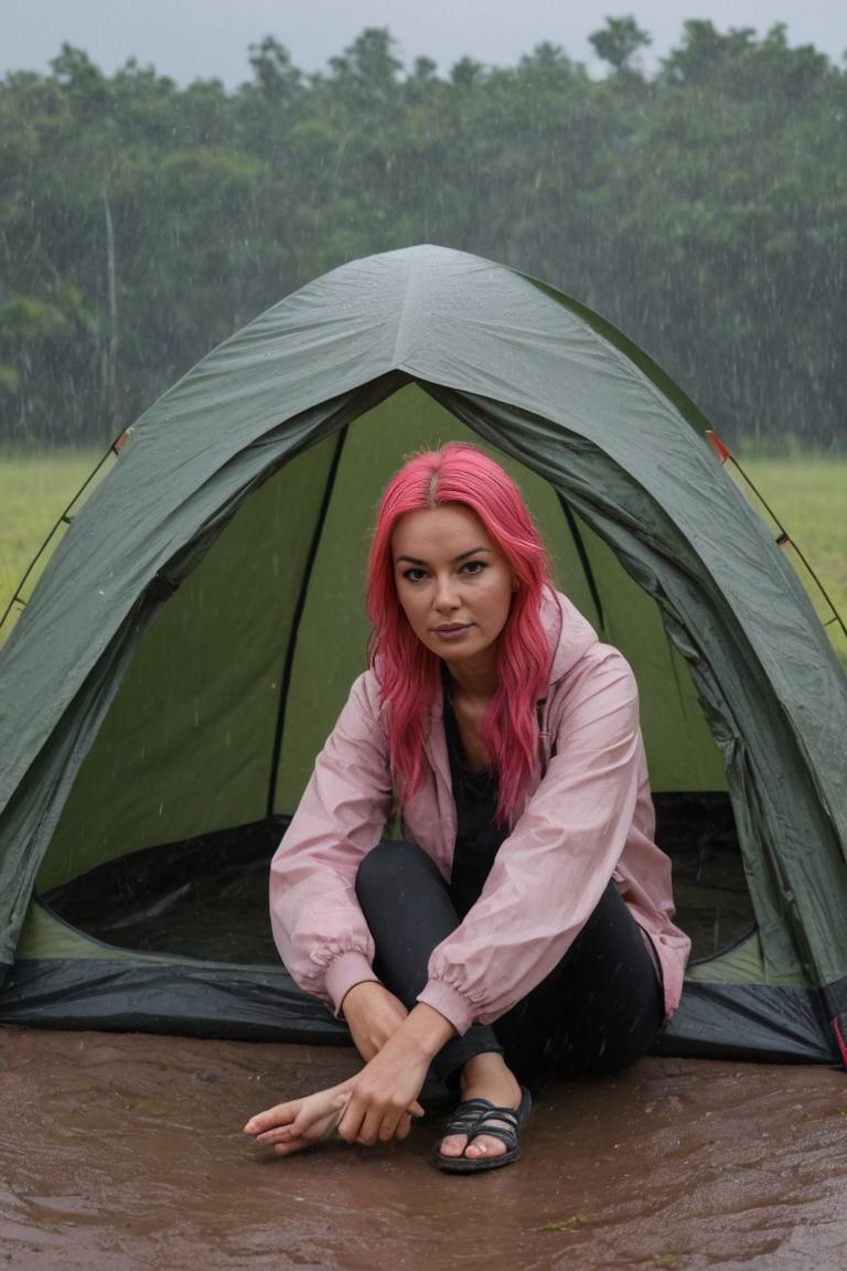 Photify AI prompt preview for Camp Woman pack - 240 - 2025-04-21T11:36:17.792Z