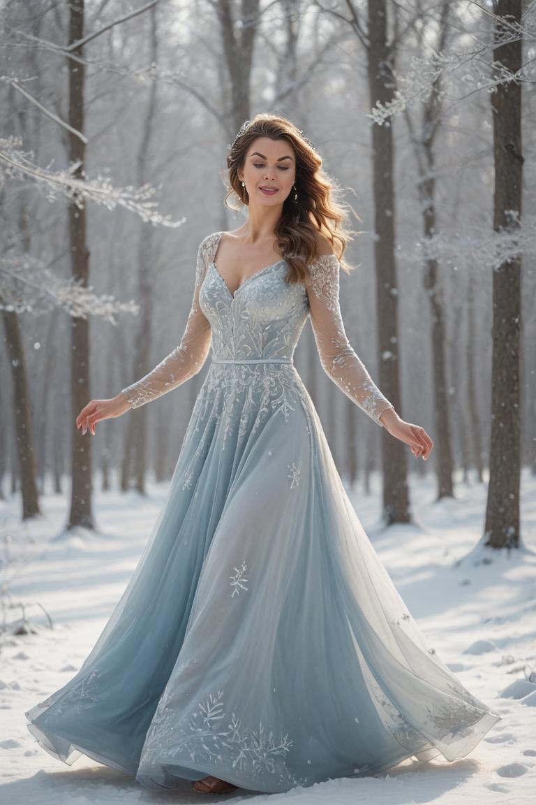Photify AI prompt preview for Snow Princess Vibes pack - 240 - 2025-07-01T21:32:20.215Z