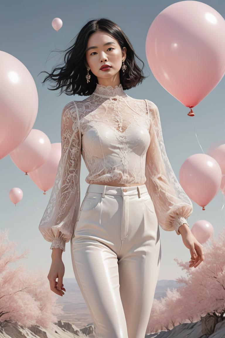 Photify AI prompt preview for Pink And White Albino Revised pack - 240 - 2025-10-06T22:22:50.185Z