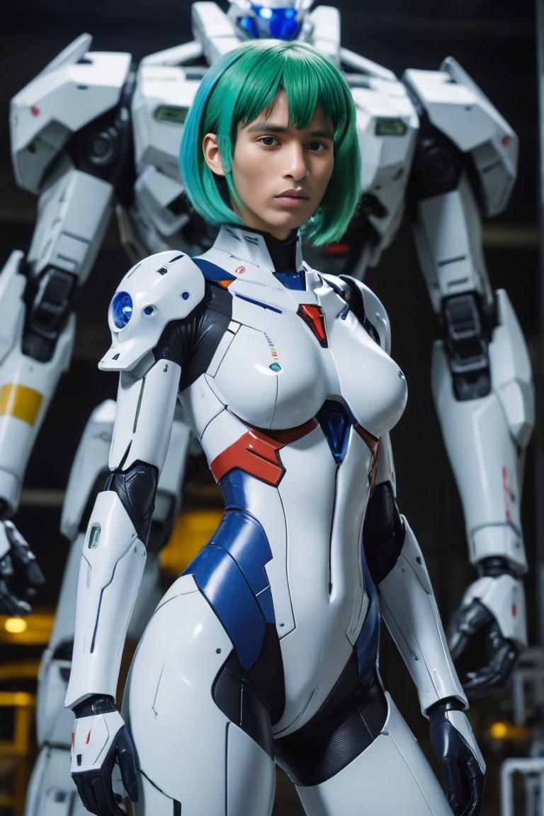 Photify AI prompt preview for Evangelion Cosplay pack - 240 - 2025-04-27T20:13:29.961Z