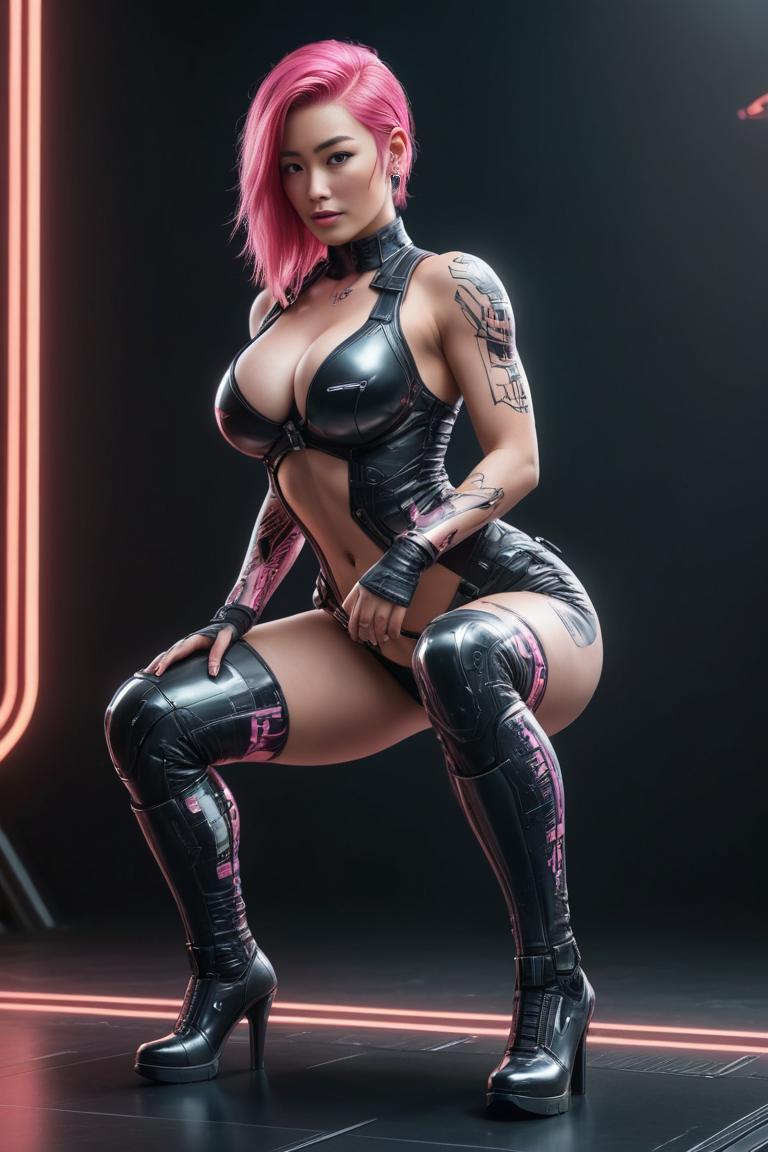 Photify AI prompt preview for Sci-fi Woman Cyberpunk 2077 pack - 240 - 2025-05-09T05:32:53.311Z