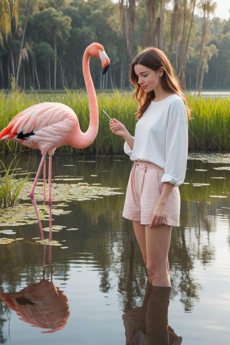 Photify AI prompt preview for Flamingo Fun pack - 240 - 2025-05-13T05:09:30.510Z
