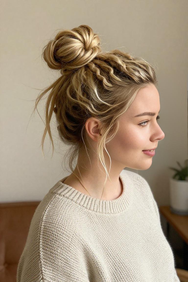 Photify AI prompt preview for Dreadlock Bun pack - 240 - 2026-04-14T08:56:42.139Z