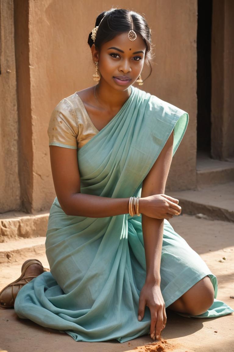 Photify AI prompt preview for House Chores In Saree pack - 240 - 2025-04-30T16:57:42.882Z
