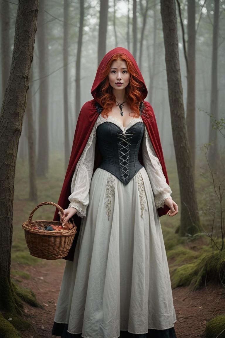 Photify AI prompt preview for Red Riding Hood pack - 240 - 2025-04-24T00:59:38.901Z