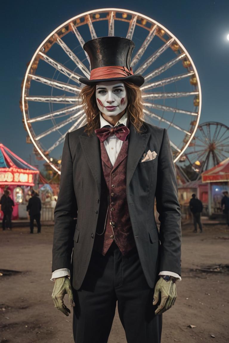Photify AI prompt preview for Zombie Hatter pack - 240 - 2025-08-01T08:13:42.330Z
