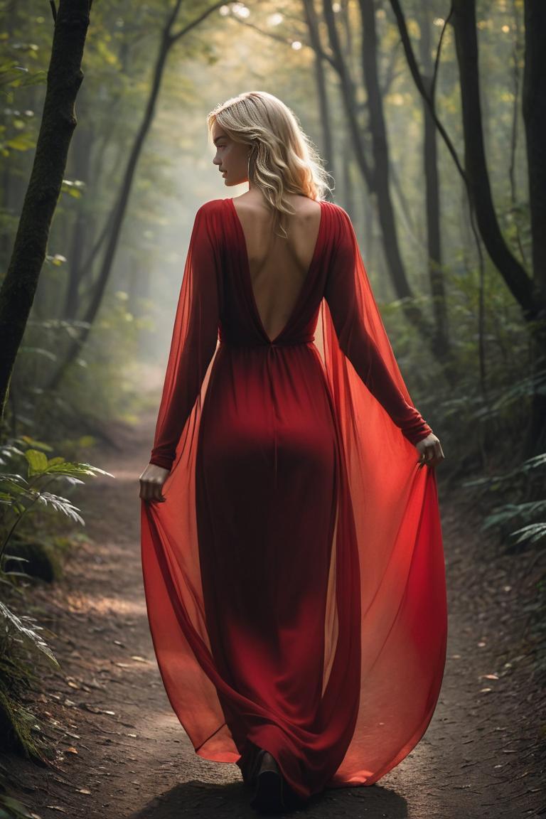 Photify AI prompt preview for Forest Transparent Red Cloak pack - 240 - 2025-04-27T12:37:19.684Z