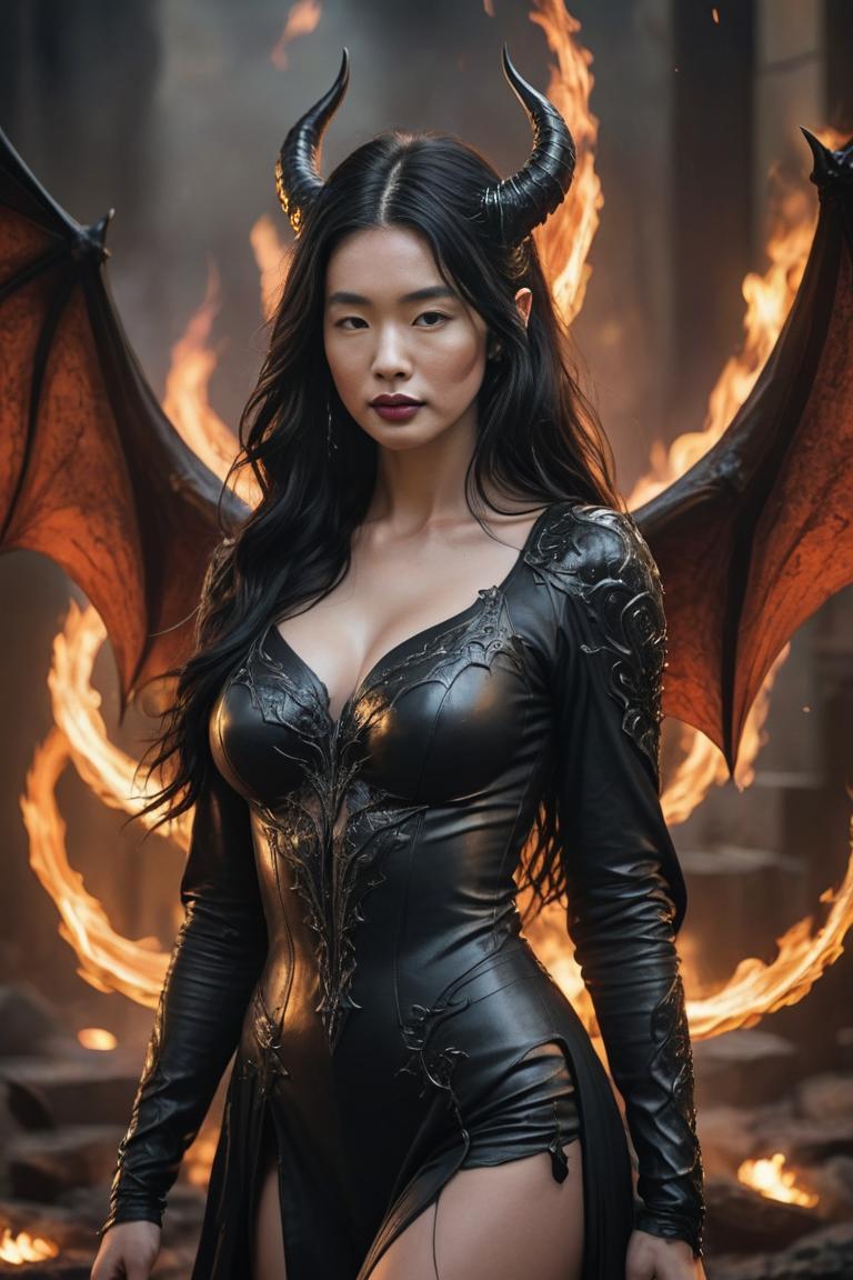 Photify AI prompt preview for Fiery Succubus pack - 240 - 2025-04-27T07:21:22.753Z