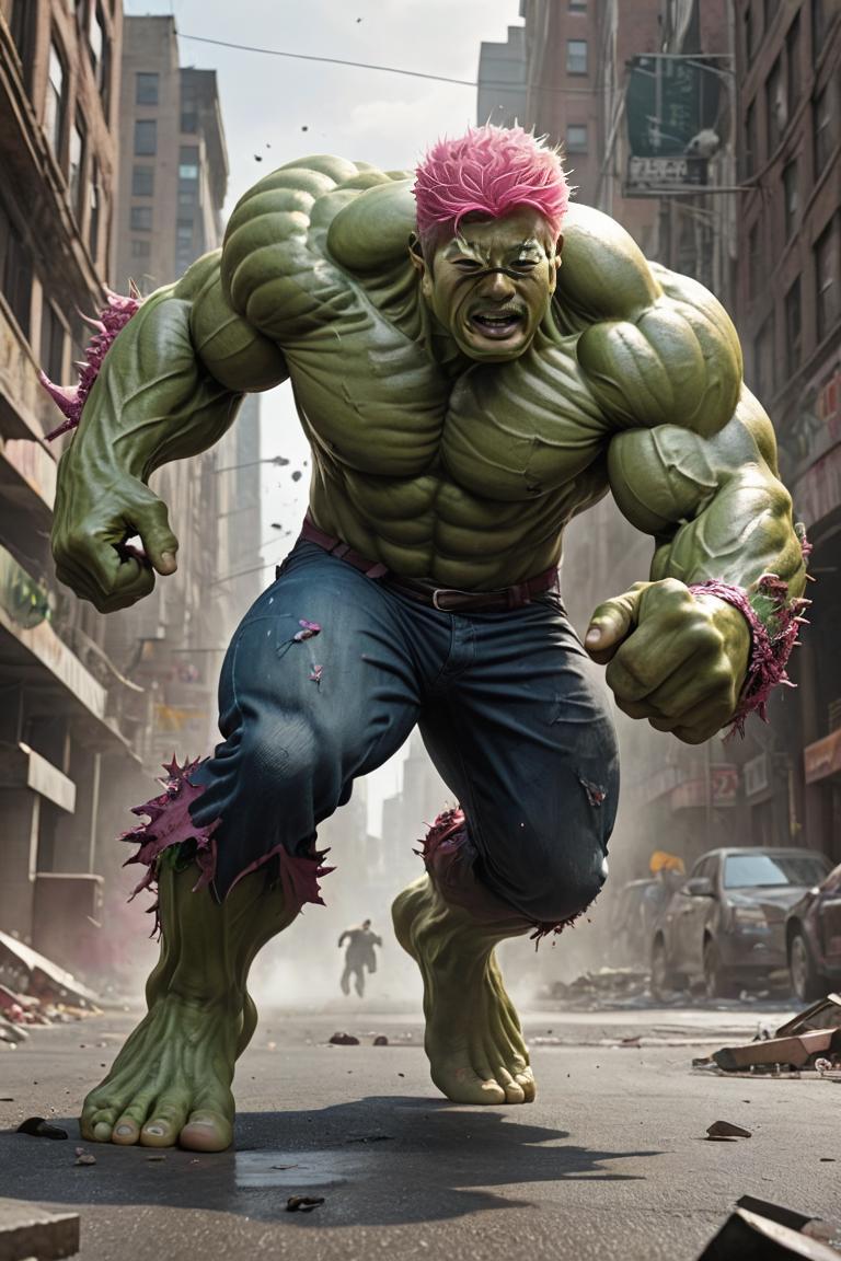 Photify AI prompt preview for Hulk Battle pack - 240 - 2025-04-27T17:09:37.991Z