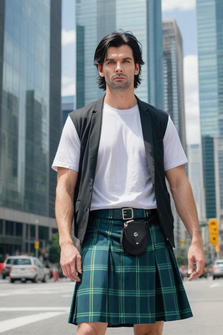 Photify AI prompt preview for Kilted Pop Stars pack - 240 - 2025-12-14T12:42:19.833Z