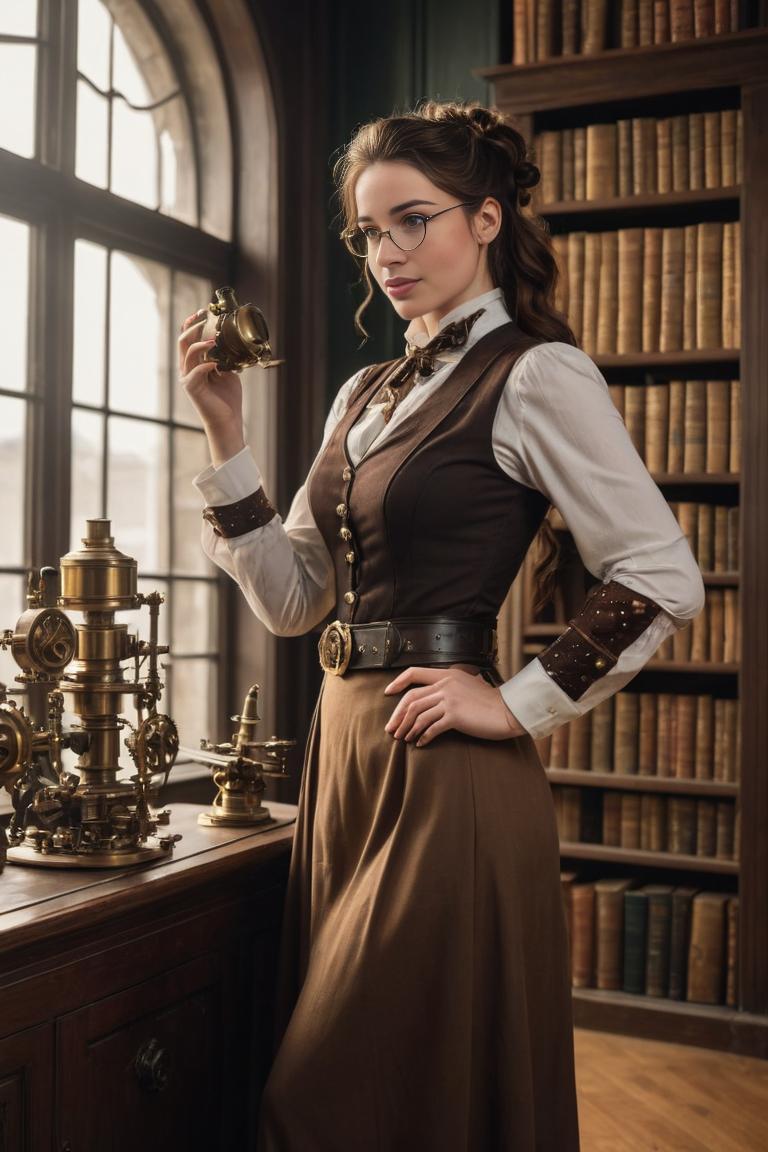 Photify AI prompt preview for Steampunk Elegance pack - 240 - 2025-05-09T06:58:03.713Z