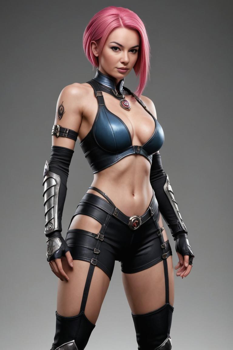 Photify AI prompt preview for Mortal Kombat (female) pack - 240 - 2025-04-30T16:27:06.572Z
