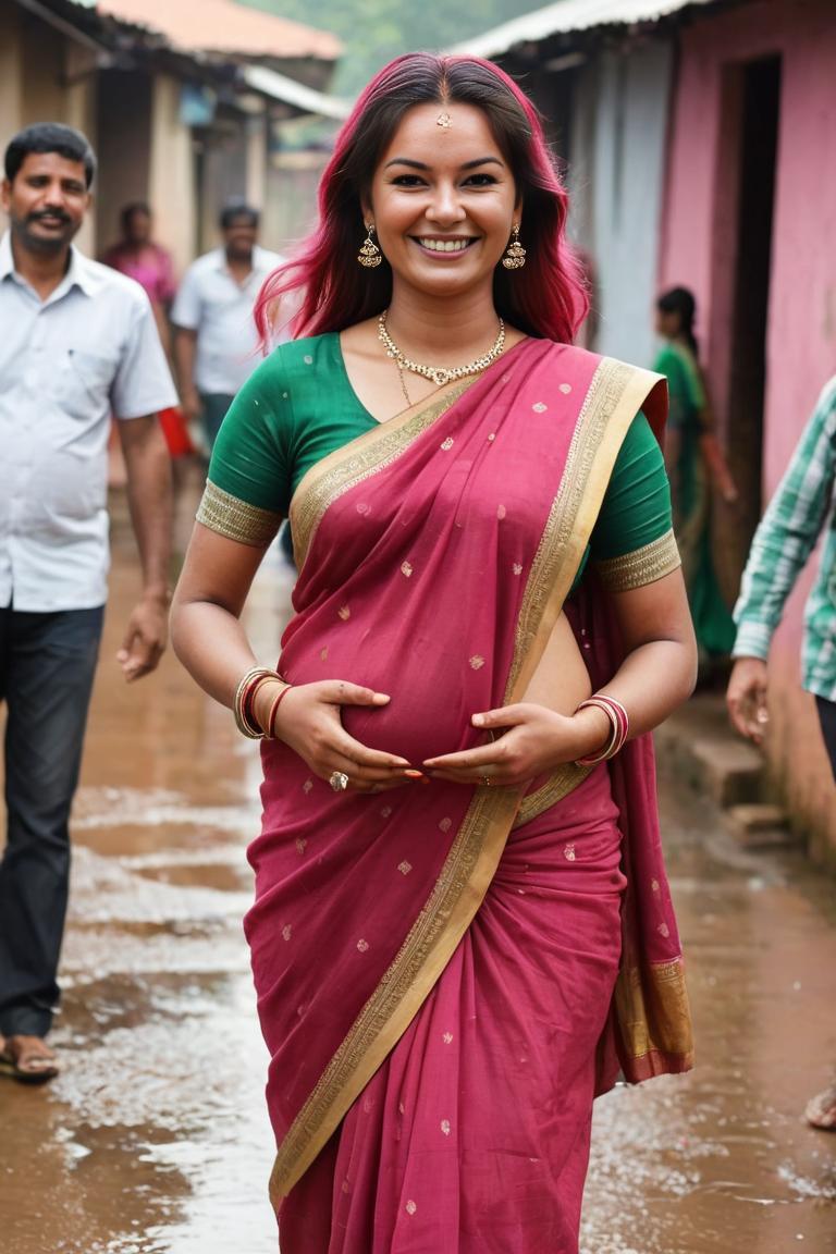 Photify AI prompt preview for Indian Pregnant Women 🤰🏻 pack - 240 - 2025-05-24T22:22:32.611Z