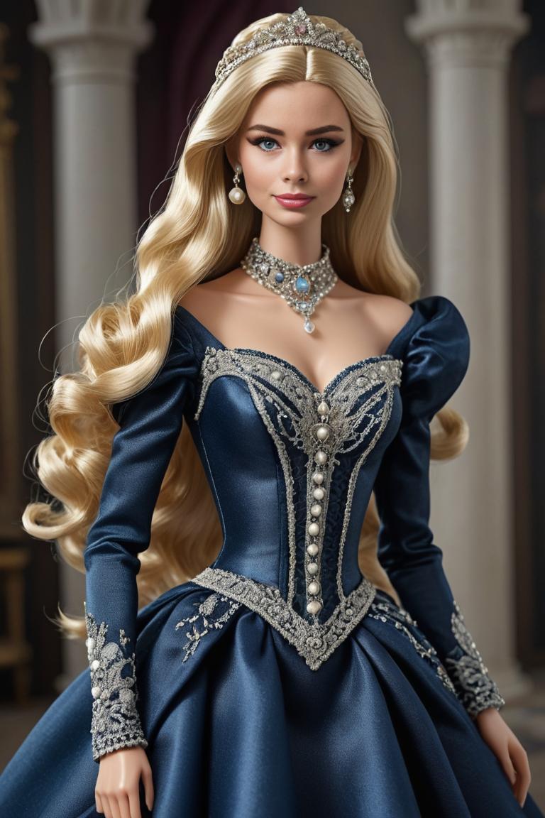Photify AI prompt preview for Barbie Doll Baroque pack - 240 - 2025-04-19T02:02:55.934Z