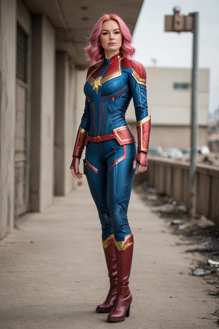 Photify AI prompt preview for Captain Marvel pack - 240 - 2025-07-14T20:37:11.837Z