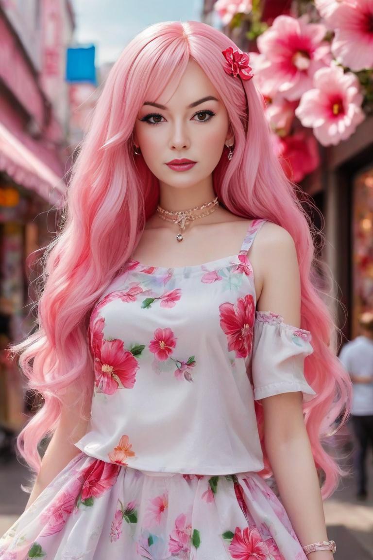 Photify AI prompt preview for Harajuku Barbie pack - 240 - 2025-05-31T00:31:35.281Z