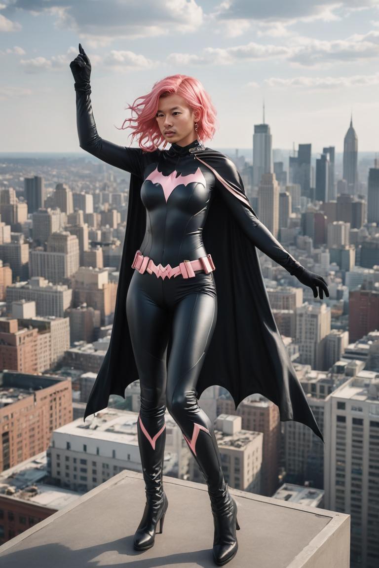 Photify AI prompt preview for Bat Girl Glam pack - 240 - 2025-12-04T20:18:13.972Z