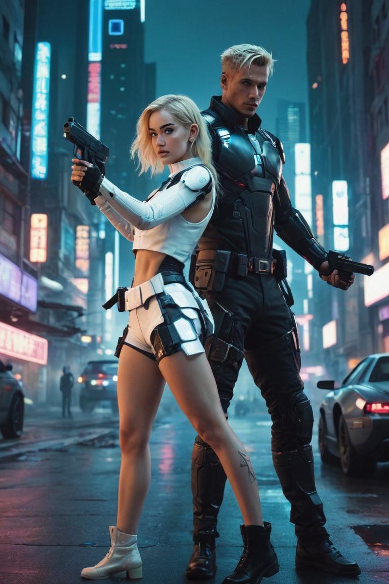 Photify AI prompt preview for Cyberpunk Couple pack - 240 - 2025-04-26T20:05:07.601Z