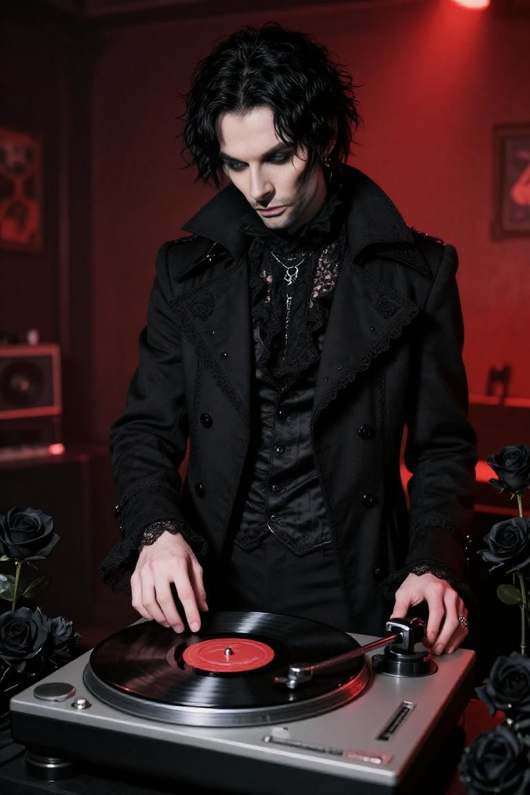 Photify AI prompt preview for Gothic Dj pack - 240 - 2026-07-26T23:06:20.072Z