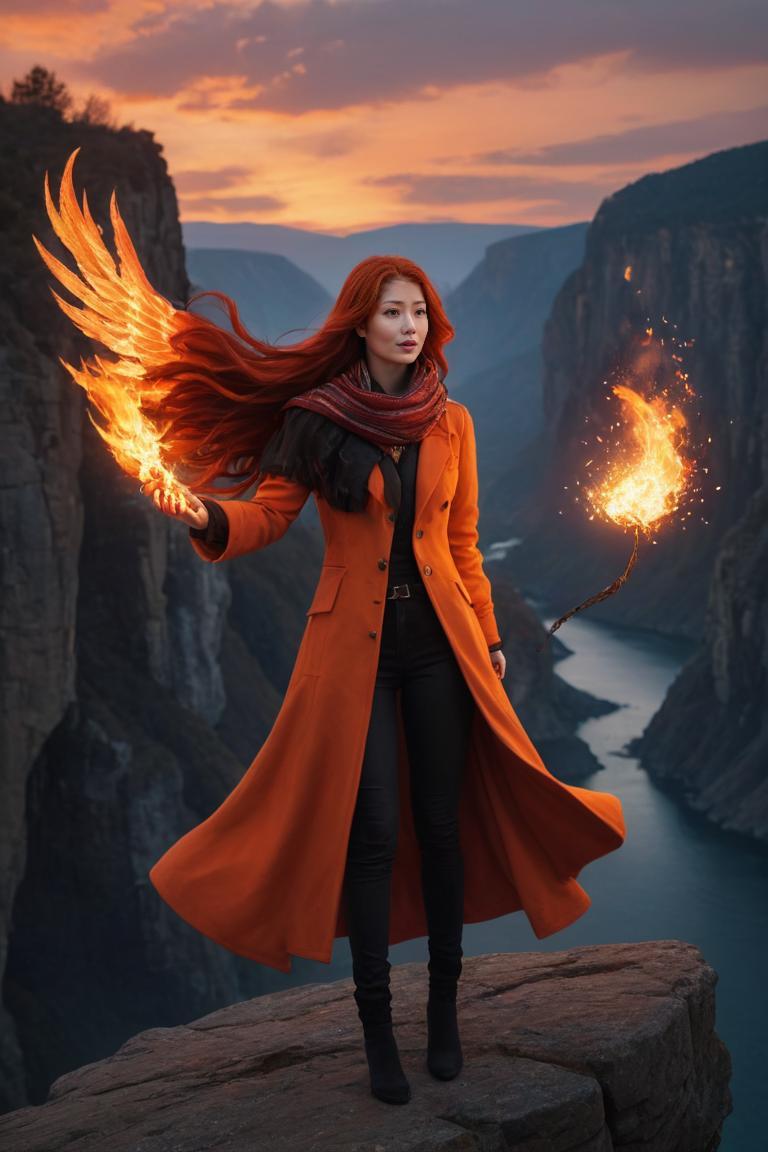 Photify AI prompt preview for Pheonix Mage Female pack - 240 - 2025-05-30T23:35:05.332Z