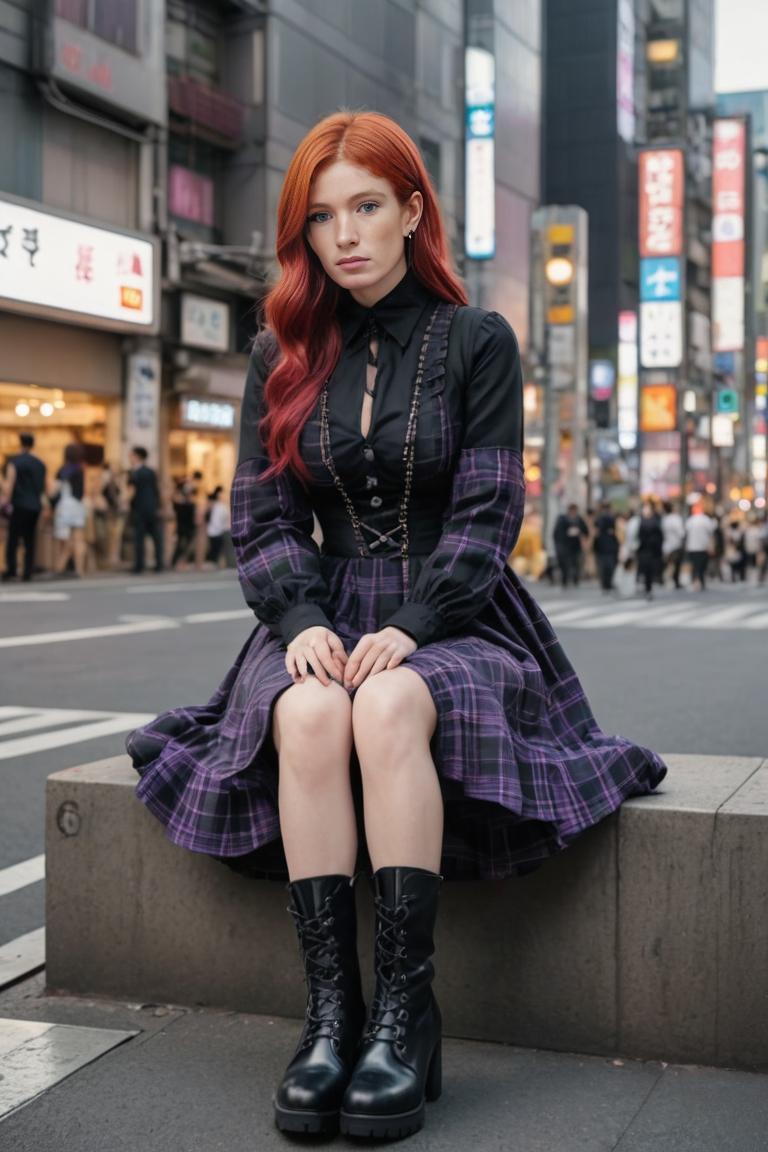 Photify AI prompt preview for Gothic Harajuku pack - 240 - 2025-04-26T17:03:37.671Z