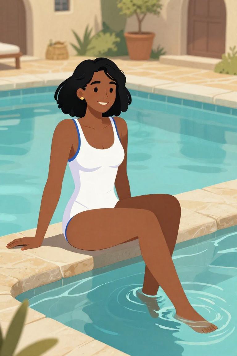 Photify AI prompt preview for Village Pool Illustrated pack - 240 - 2026-08-19T17:33:41.065Z