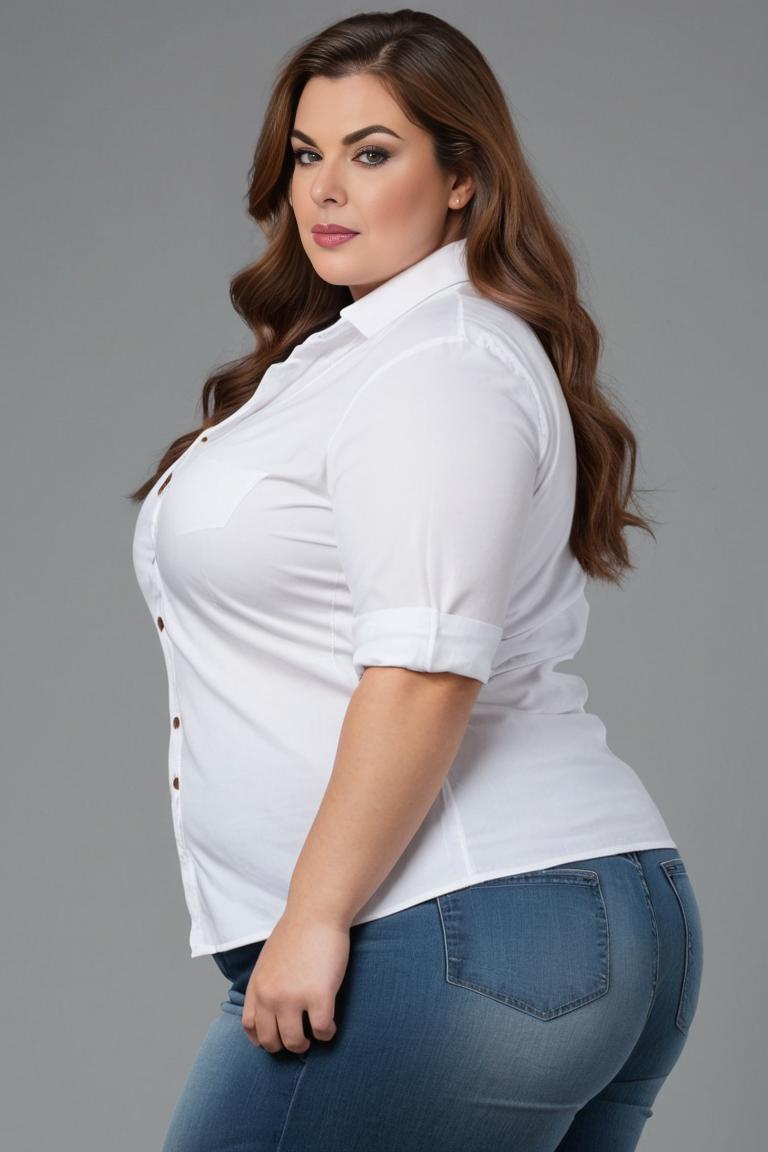 Photify AI prompt preview for Jeans Plus Size pack - 240 - 2025-04-26T20:39:30.181Z