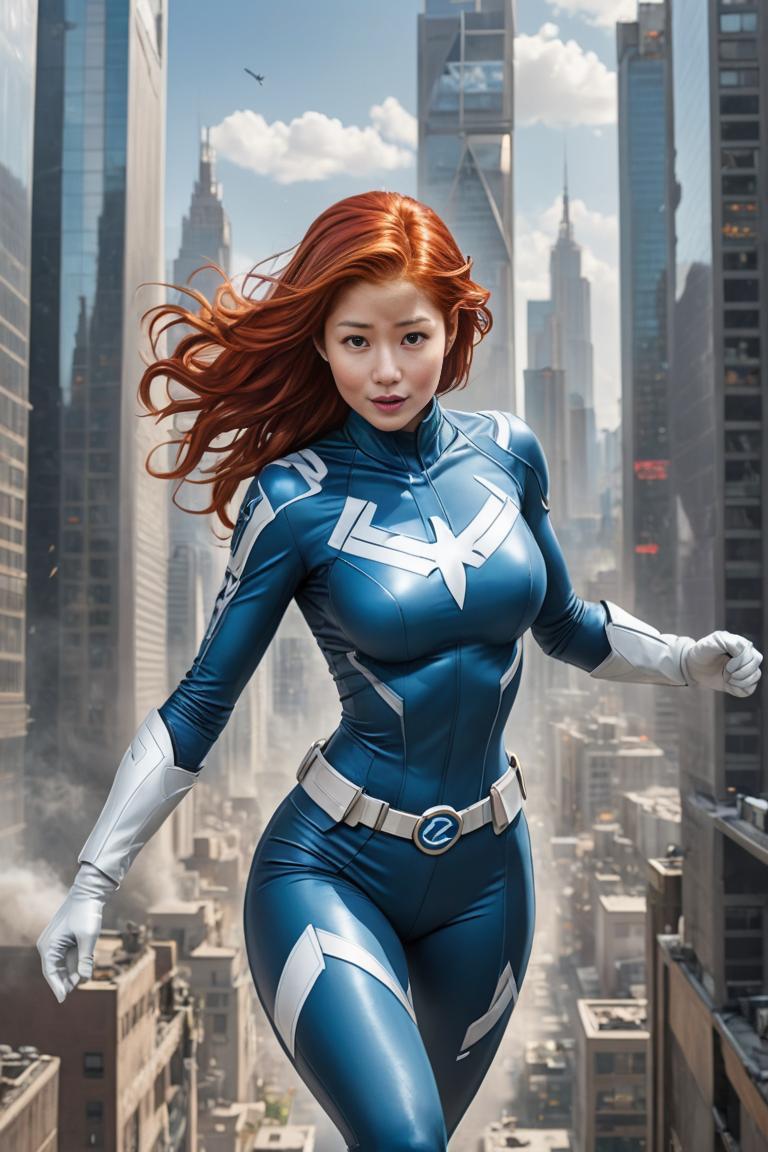 Photify AI prompt preview for Invisible Woman pack - 240 - 2025-05-24T11:55:30.543Z