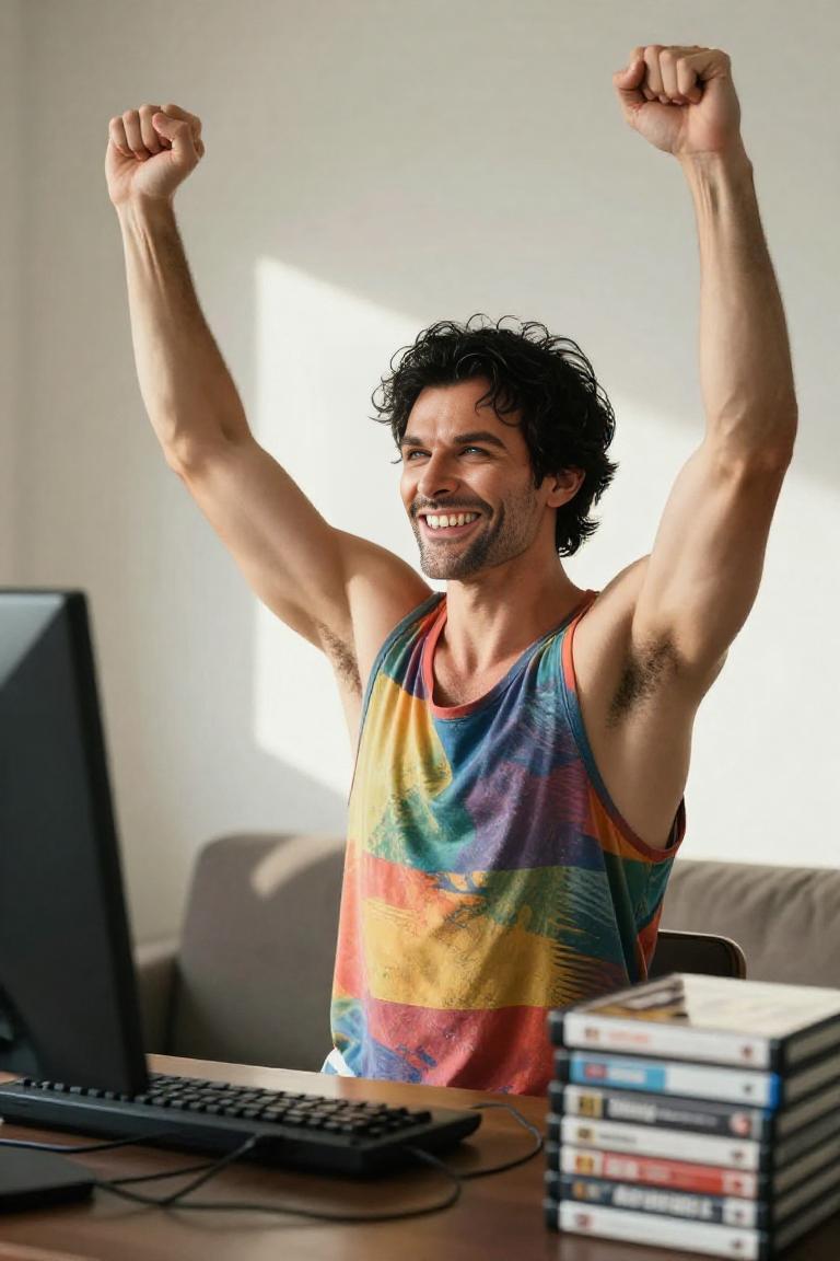 Photify AI prompt preview for Relaxed Gamer pack - 240 - 2026-02-04T06:45:23.721Z