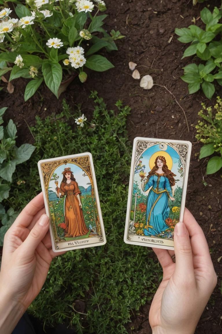 Photify AI prompt preview for Woman Tarot Read pack - 240 - 2025-05-31T00:33:40.072Z