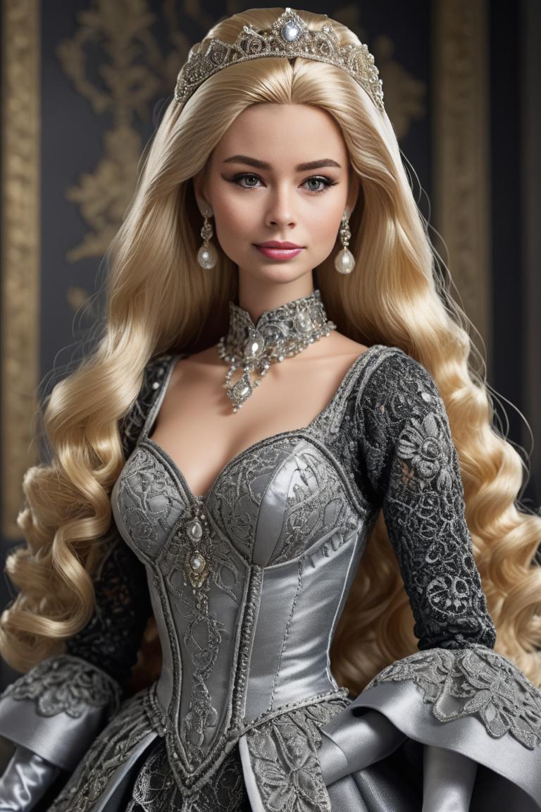 Photify AI prompt preview for Barbie Doll Baroque pack - 240 - 2025-04-19T02:02:55.934Z