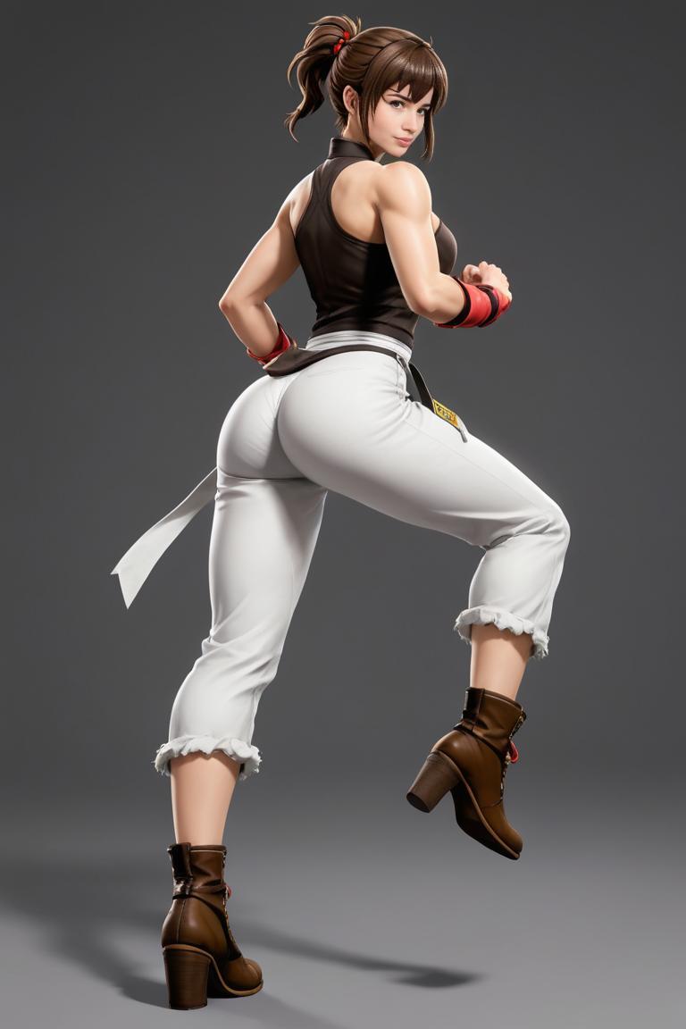 Photify AI prompt preview for Street Fighter (female) pack - 240 - 2025-05-09T06:05:16.617Z