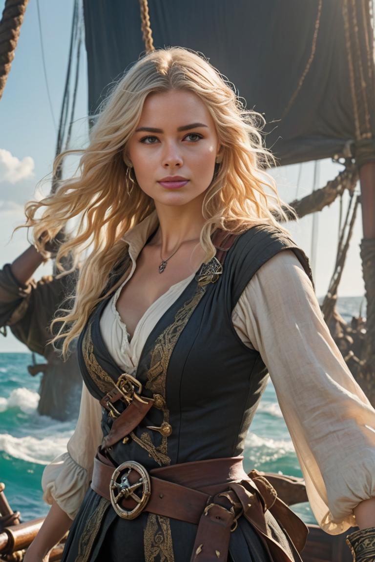 Photify AI prompt preview for Cinematic Pirate Queen pack - 240 - 2025-11-01T22:48:04.184Z