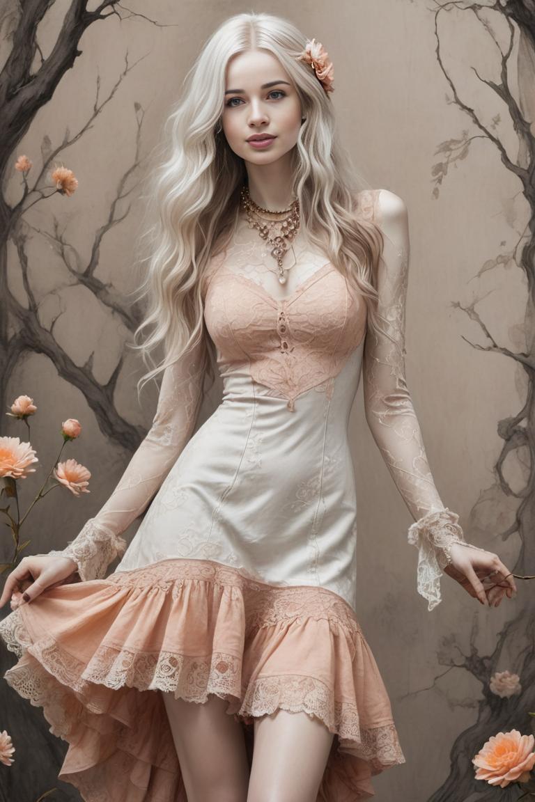 Photify AI prompt preview for Pink And White Albino Revised pack - 240 - 2025-10-06T22:22:50.185Z