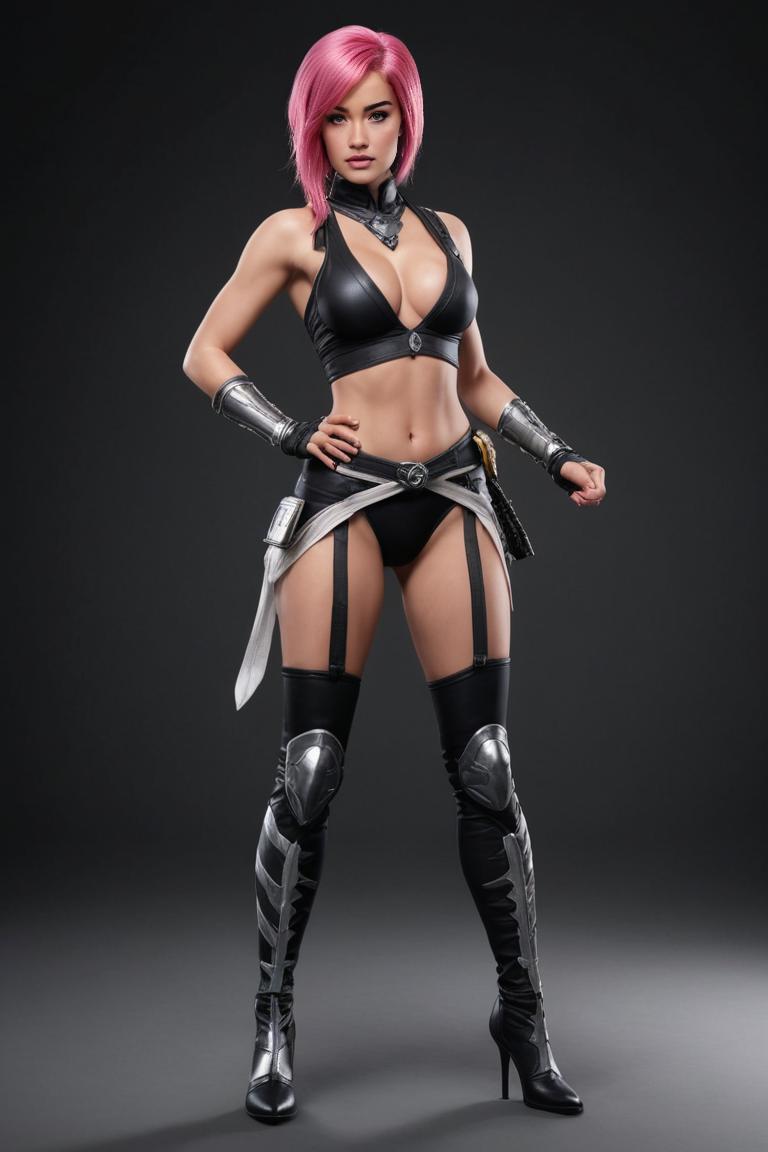 Photify AI prompt preview for Mortal Kombat (female) pack - 240 - 2025-04-30T16:27:06.572Z