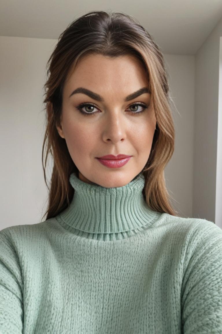 Photify AI prompt preview for Mint Turtleneck pack - 240 - 2025-04-29T23:49:29.863Z