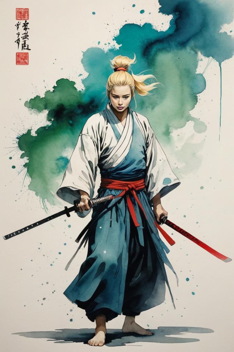 Photify AI prompt preview for Samurai Ink pack - 240 - 2025-04-26T20:47:19.294Z